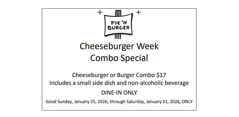 Pasadena Cheeseburger Week 2026 promotional graphic